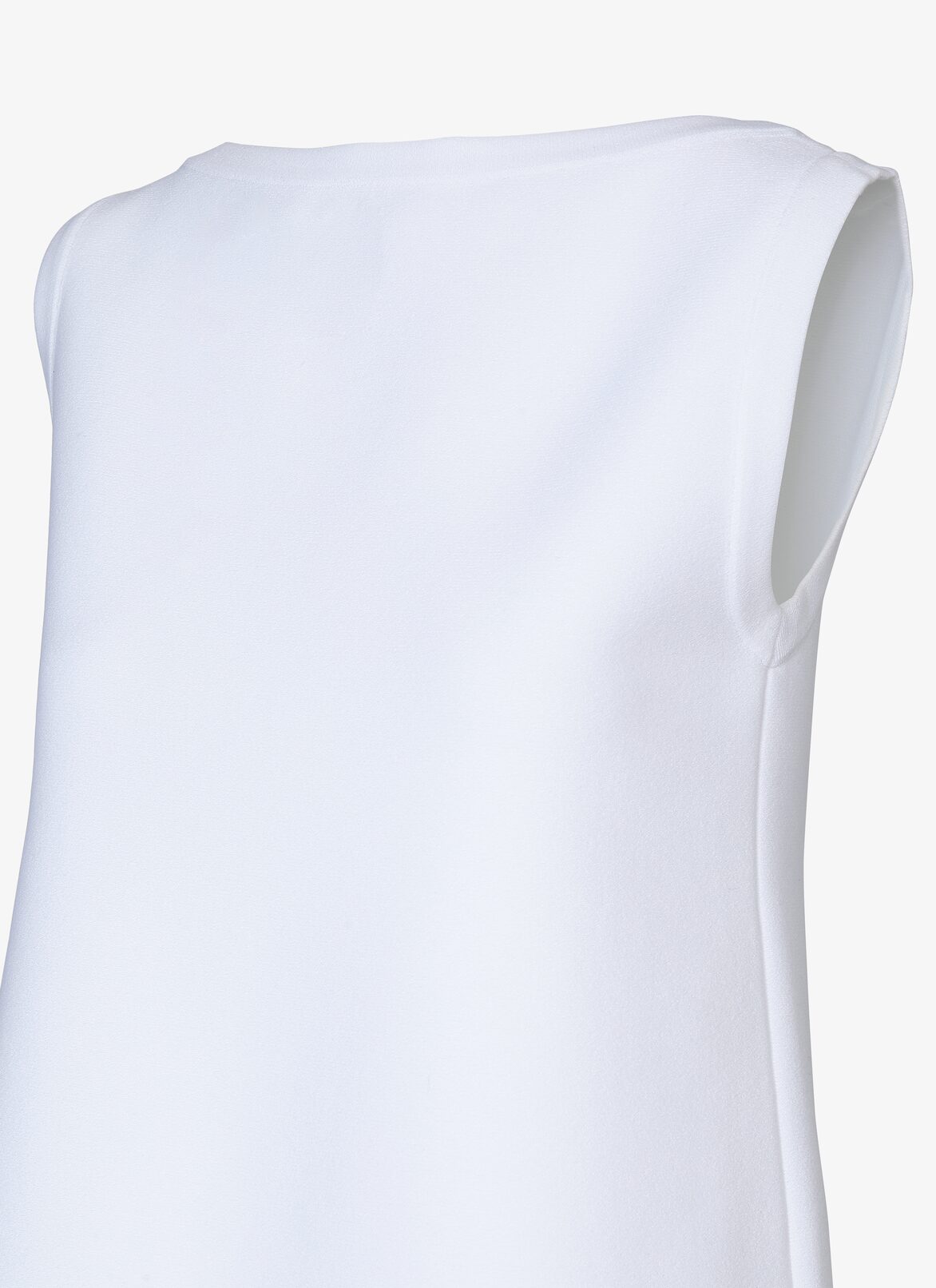 SLEEVELESS TUNIC RAPHIA FRANGE WHITE ALAÏA WHITE  SLEEVELESS TUNIC RAPHIA FRANGE WHITE